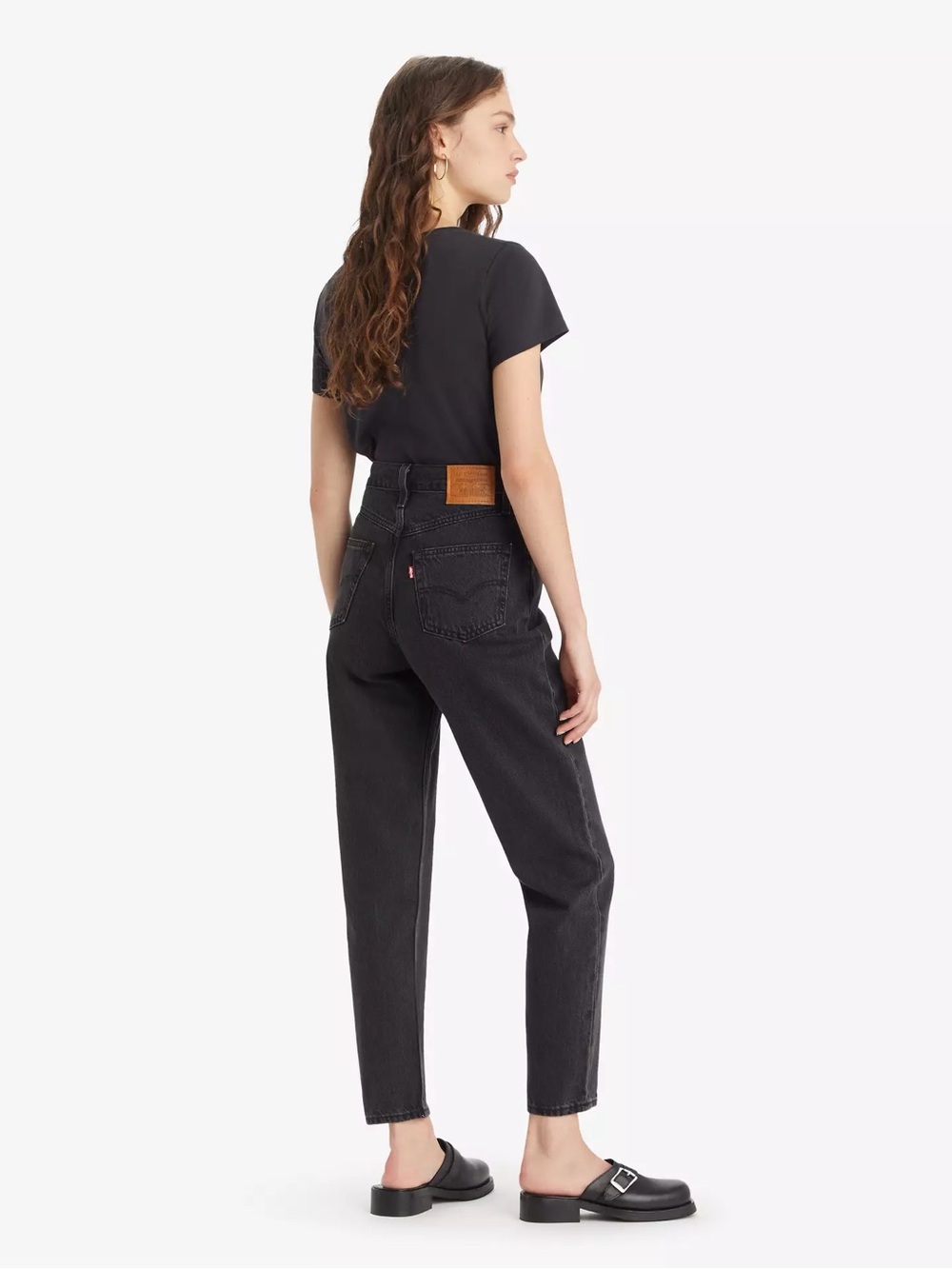 LEVIS NWT 80s MOM JEAN 31 x 30 BLACK - Picture 3 of 8